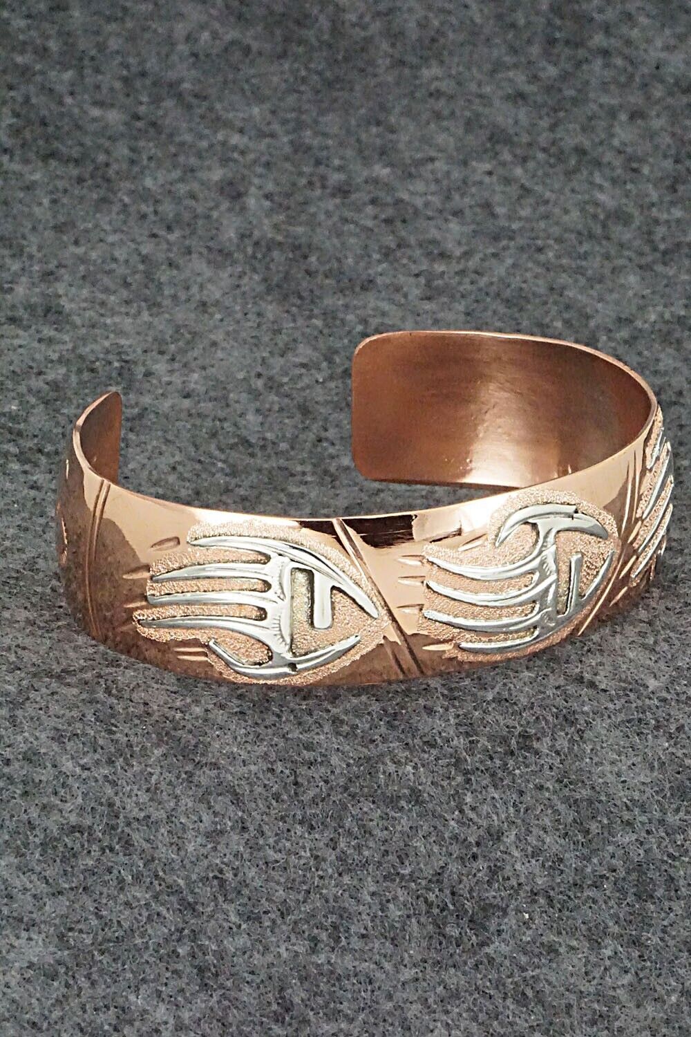Copper & Sterling Silver Bracelet - Charlene Begay
