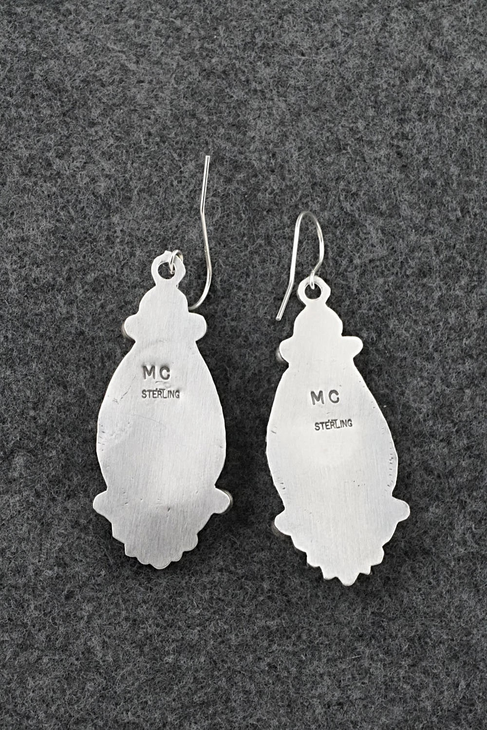 Turquoise & Sterling Silver Earrings - Michael Calladitto