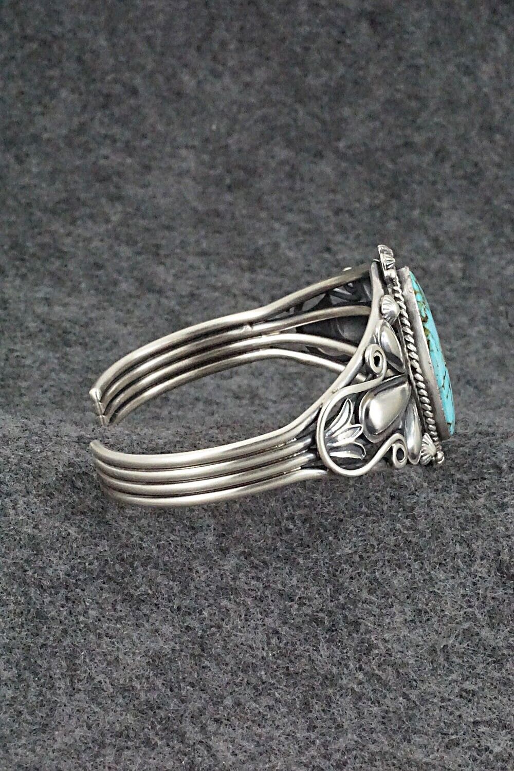 Turquoise & Sterling Silver Bracelet - Derrick Gordon