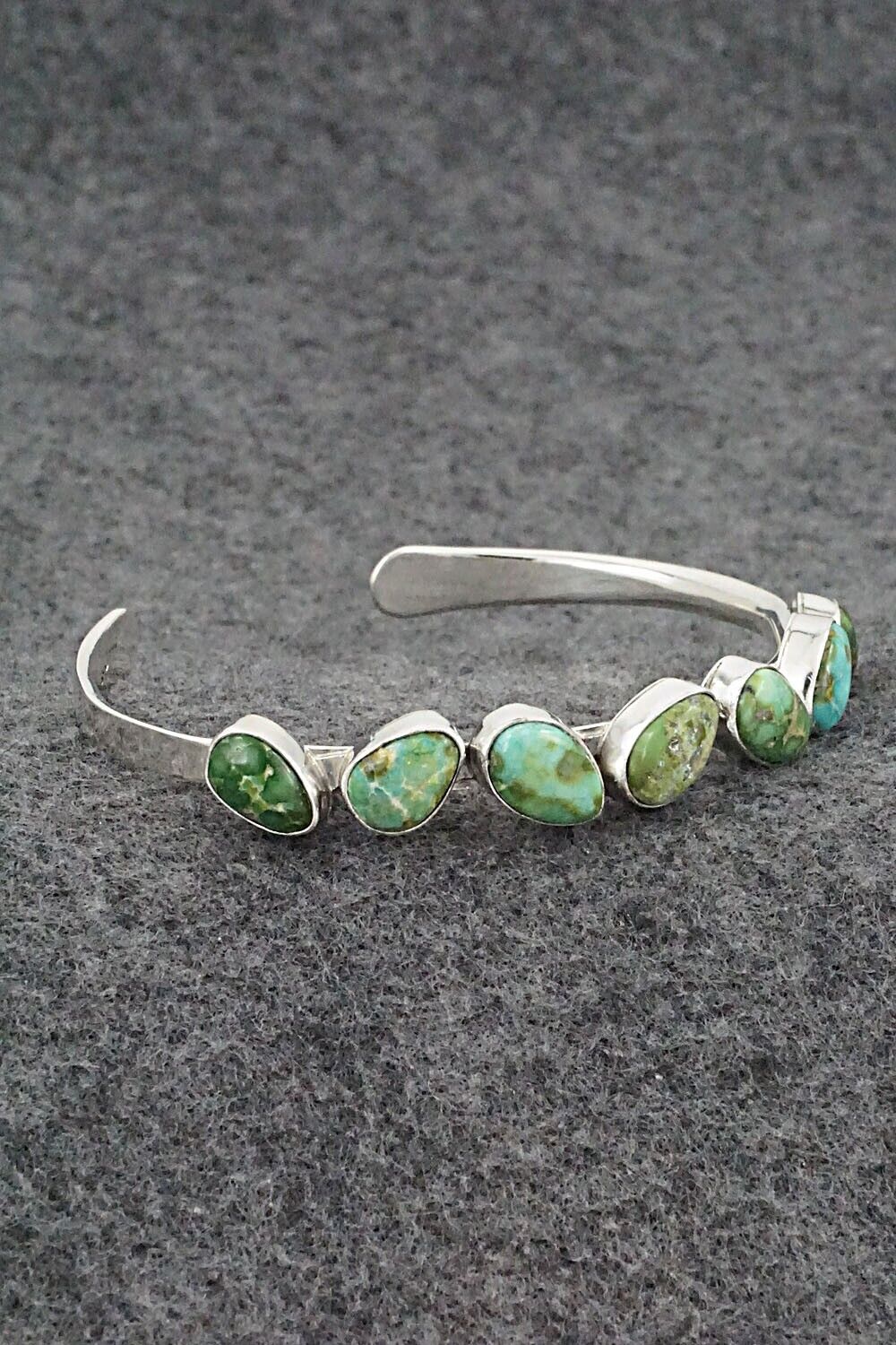 Turquoise & Sterling Silver Bracelet - Samuel Yellowhair