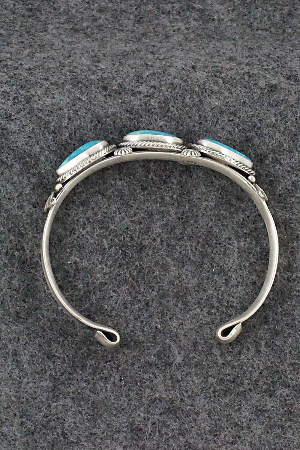 Turquoise & Sterling Silver Bracelet - Bobby Platero