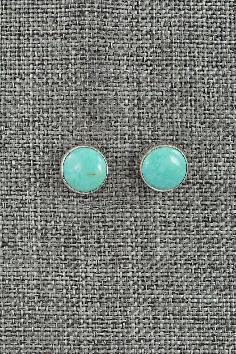 Turquoise & Sterling Silver Earrings - Marco Begaye