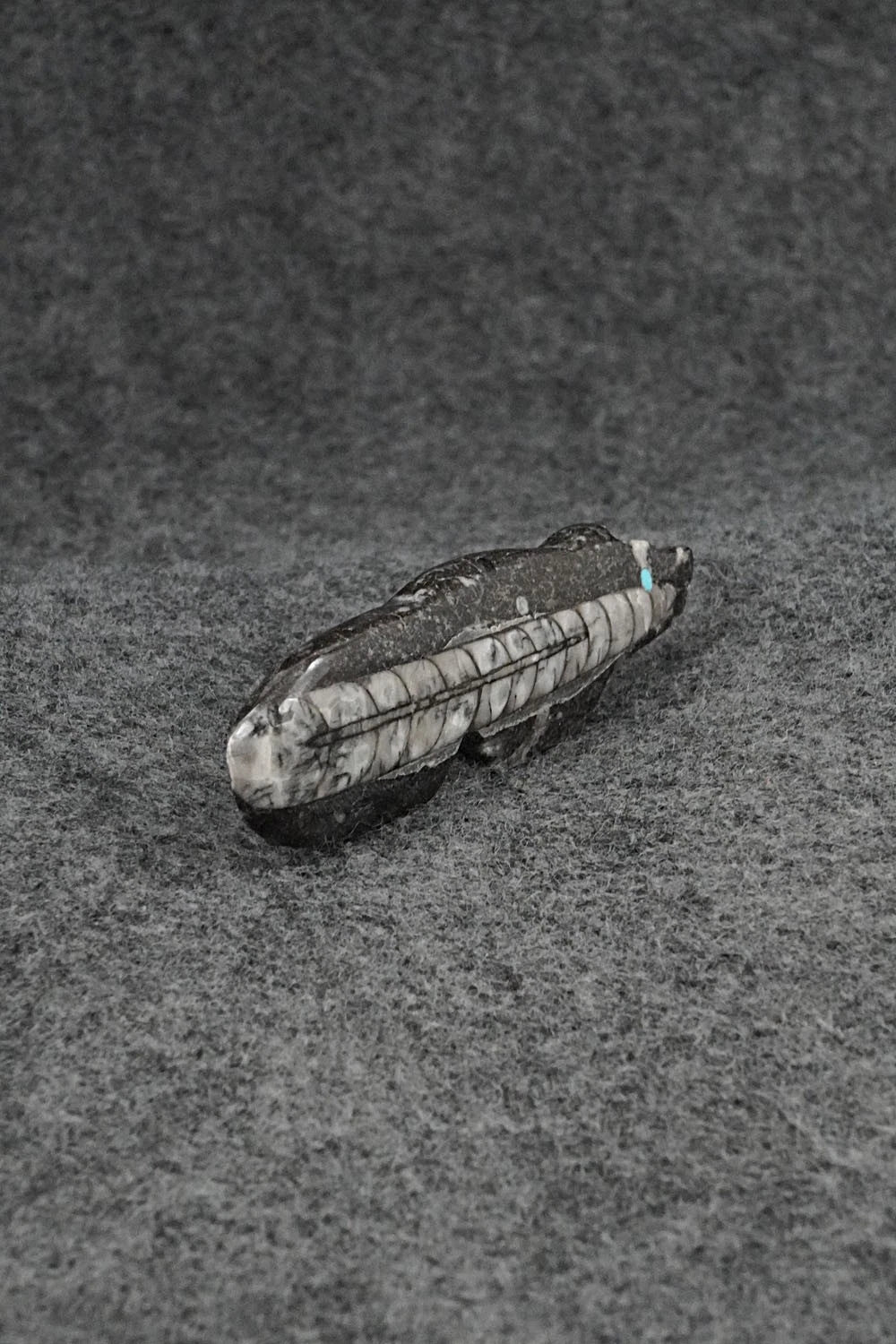 Bear Zuni Fetish Carving - Bernard Laiwakete