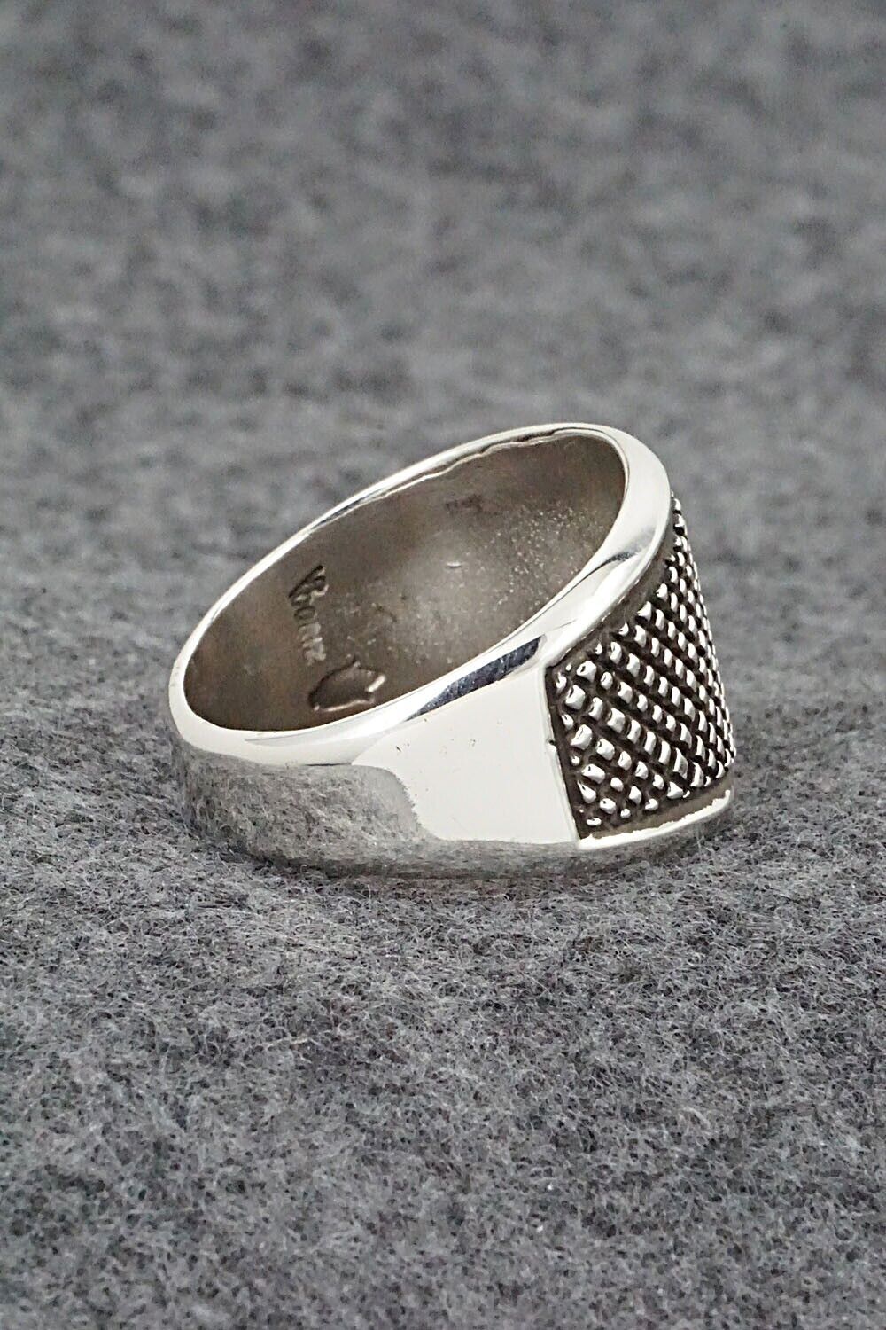 Sterling Silver Ring - Raymond Coriz - Size 12.5