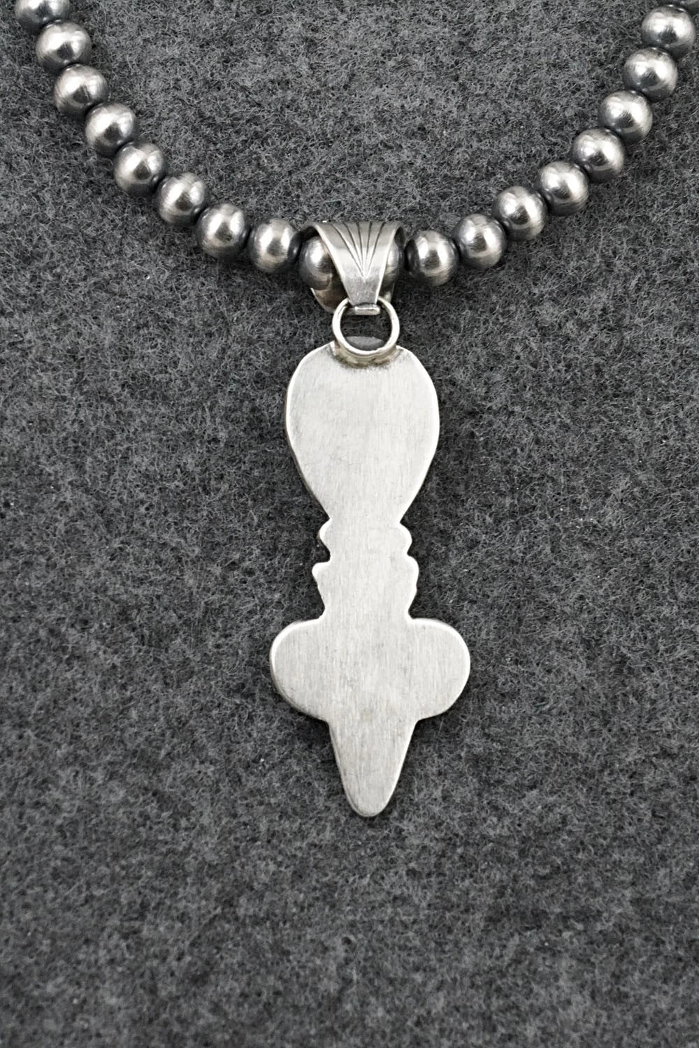 Turquoise & Sterling Silver Necklace - Gary Shorty
