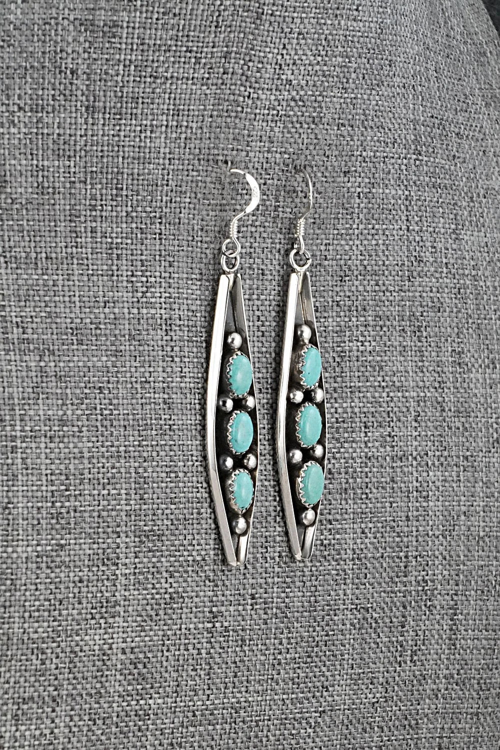 Turquoise & Sterling Silver Earrings - Paul Largo