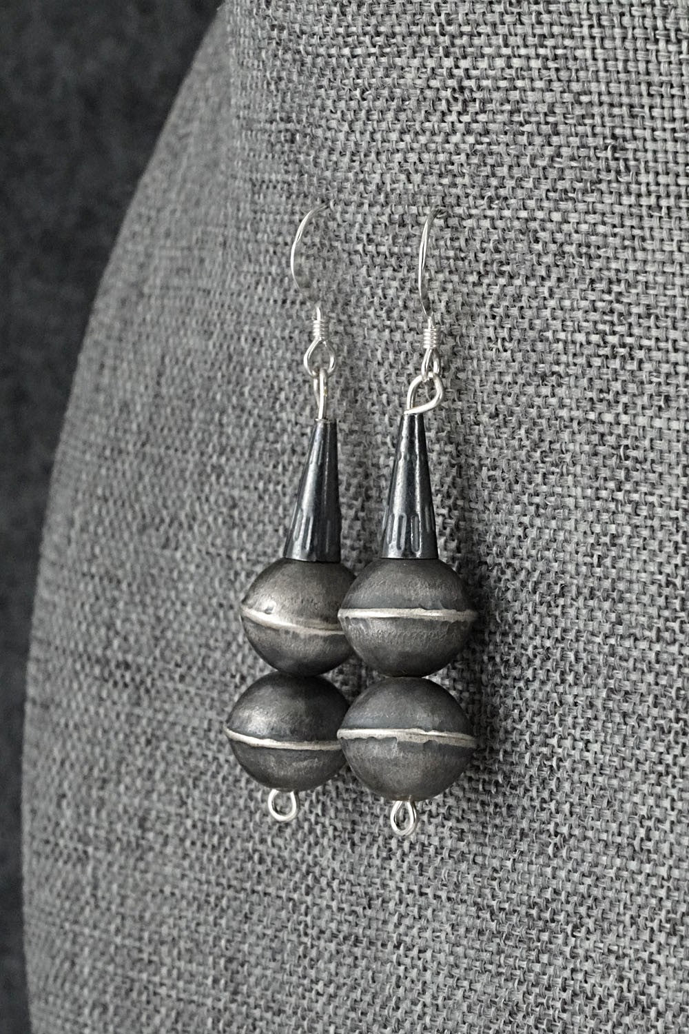 Turquoise & Sterling Silver Squash Blossom Set - Gilbert Martin
