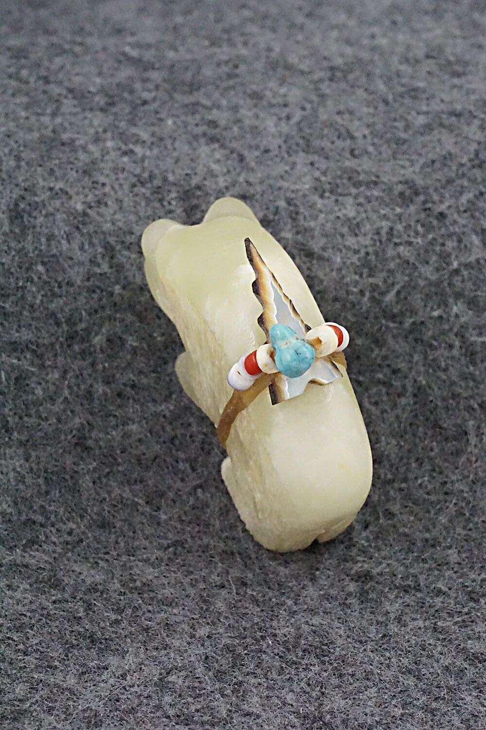 Bear Zuni Fetish Carving - Douglas Martza