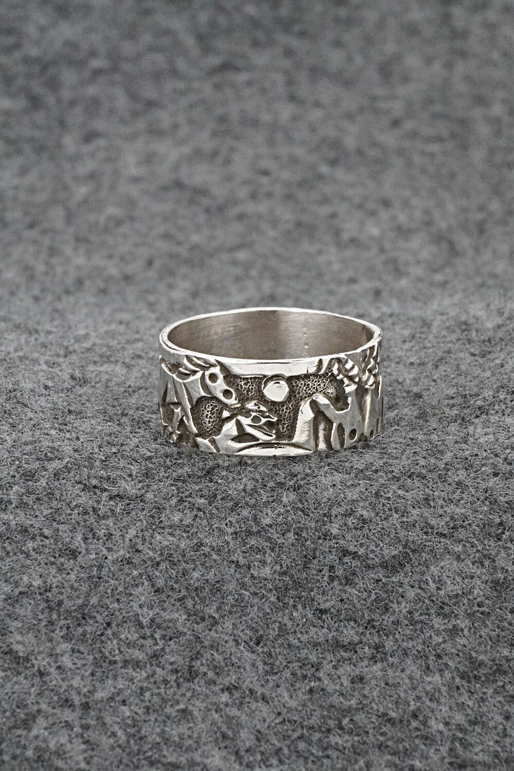 Sterling Silver Ring - Lloyd Becenti - Size 11.5