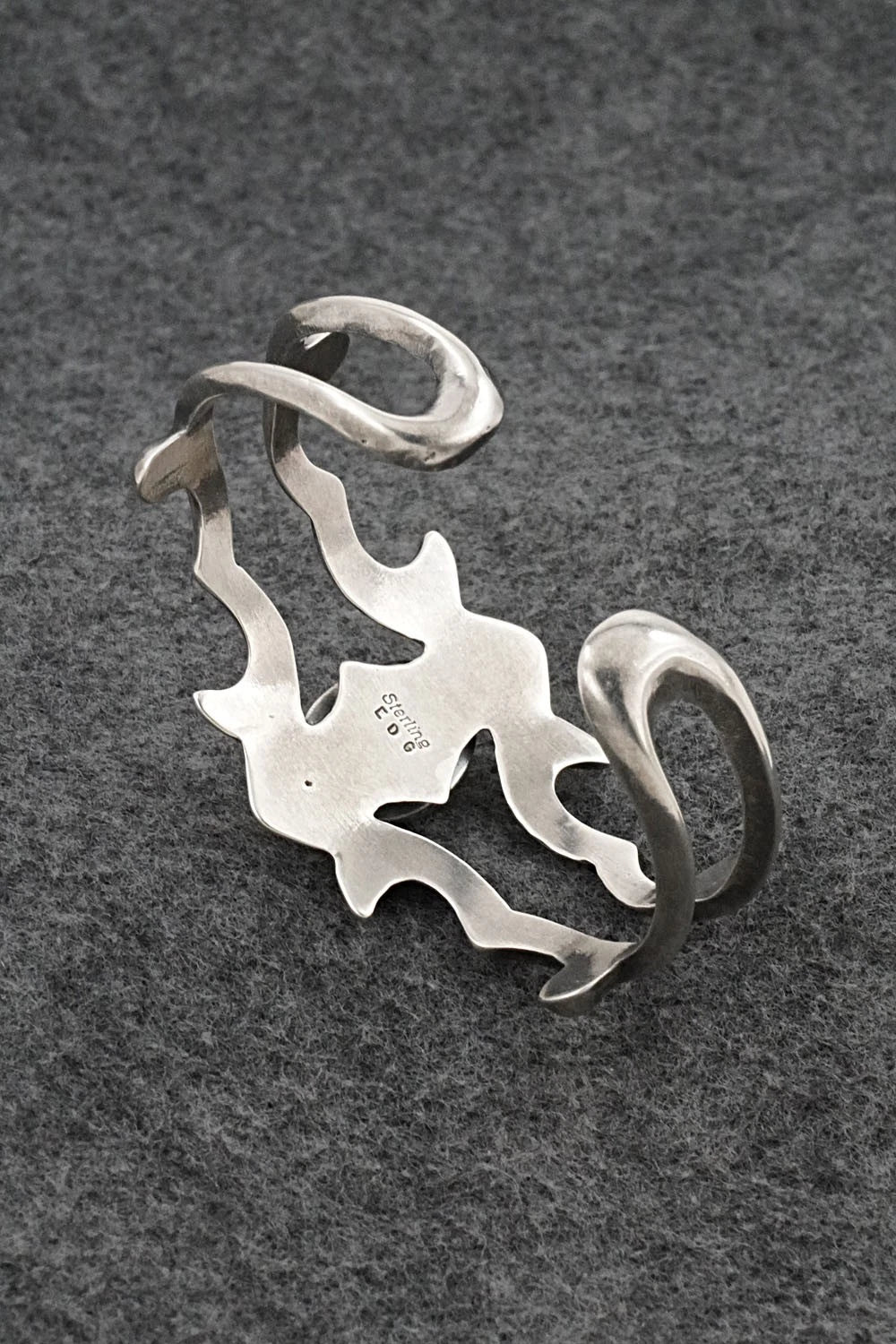 Turquoise & Sterling Silver Bracelet - Eugene Gruber