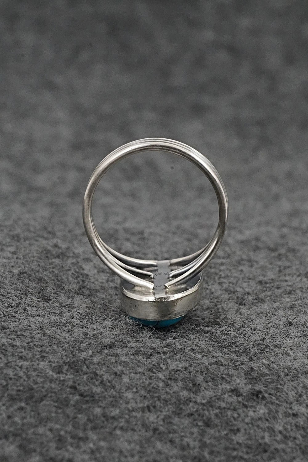 Turquoise & Sterling Silver Ring - Rena Begay - Size 8