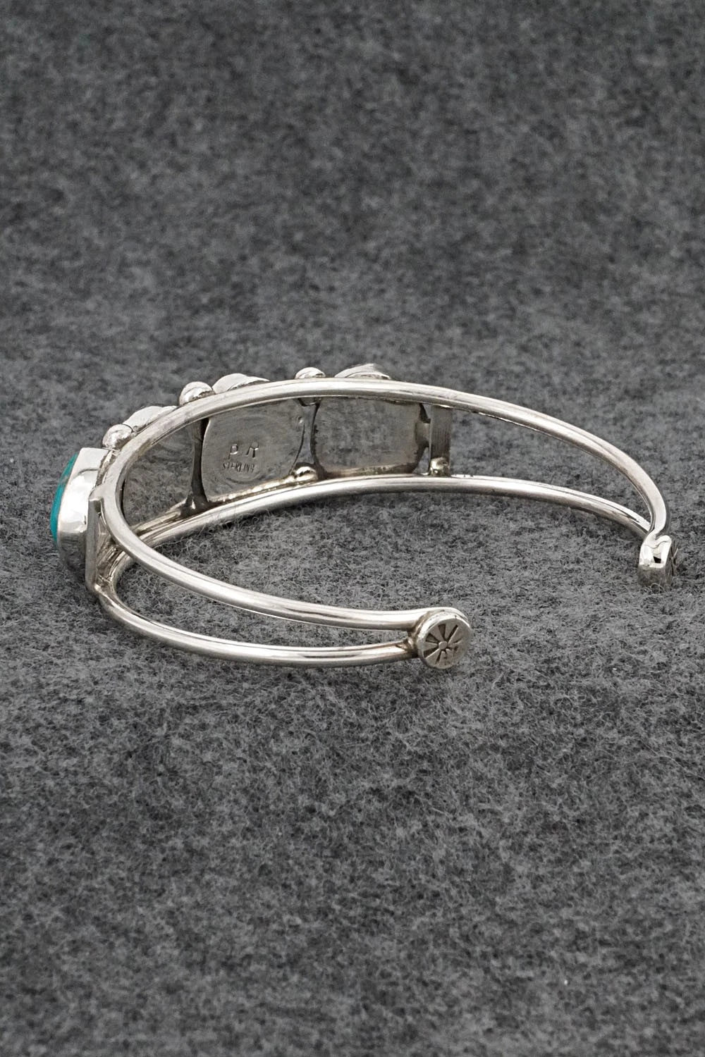 Turquoise & Sterling Silver Bracelet - Priscilla Reeder
