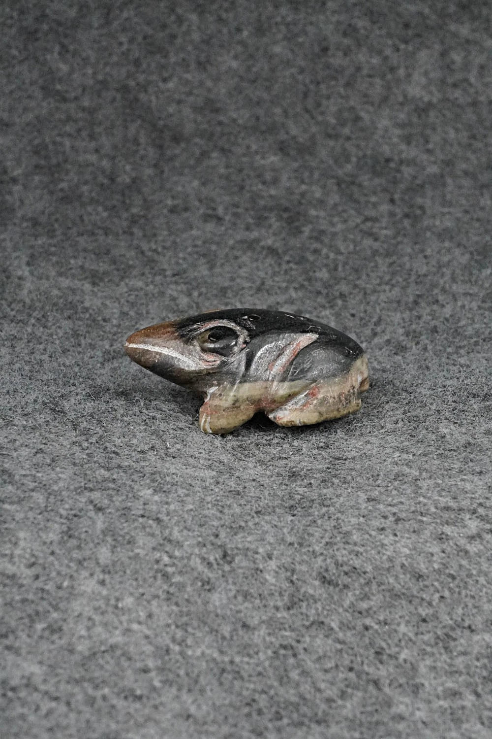 Frog Zuni Fetish Carving - Justin Red Elk