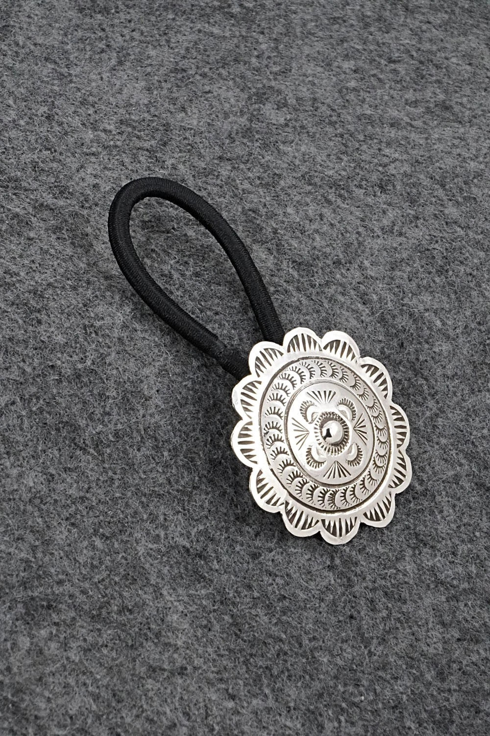 Sterling Silver Hair Tie - Bertha Begay