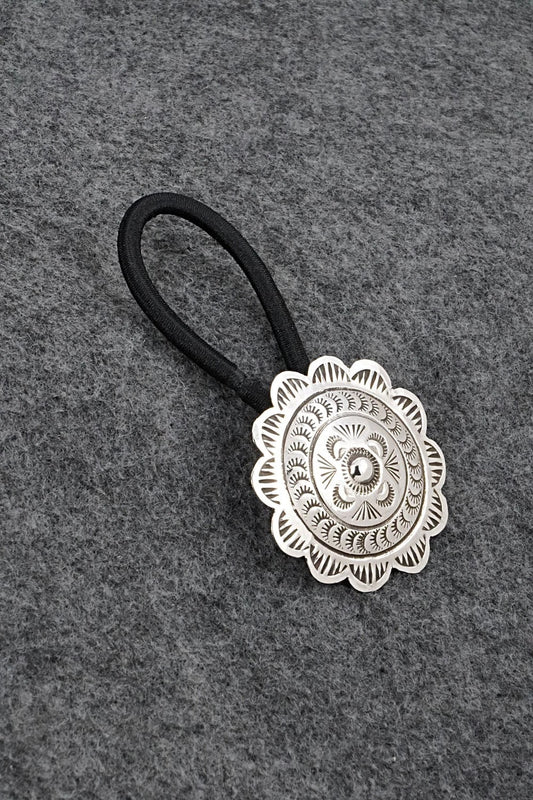 Sterling Silver Hair Tie - Bertha Begay