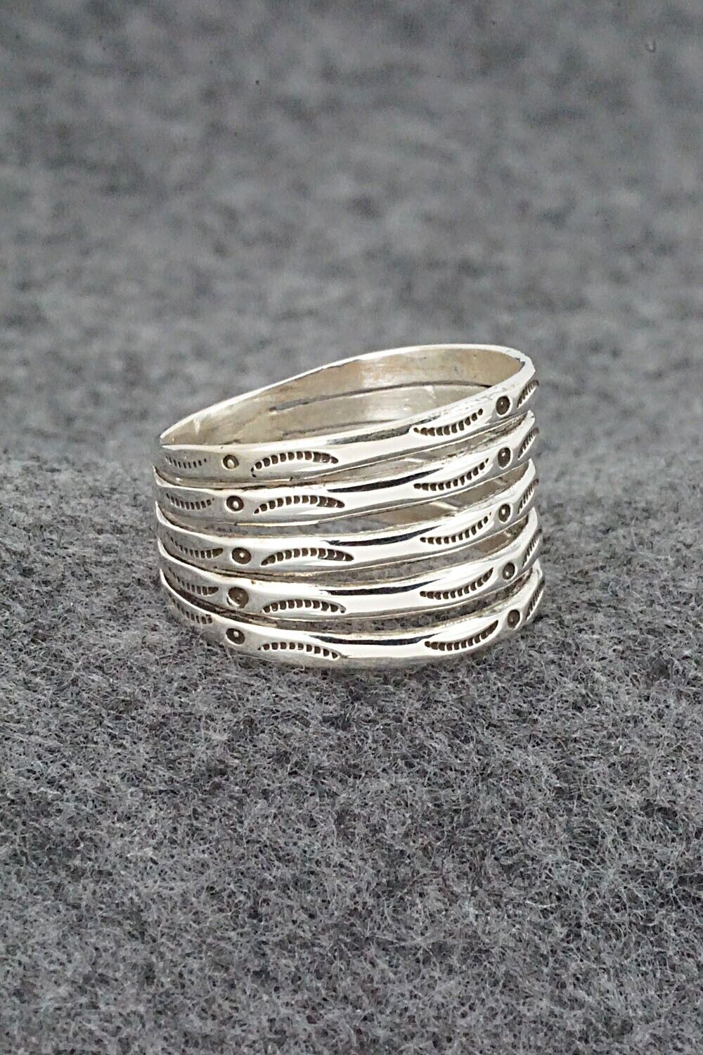 Sterling Silver Ring - Elgin Tom - Size 9.5