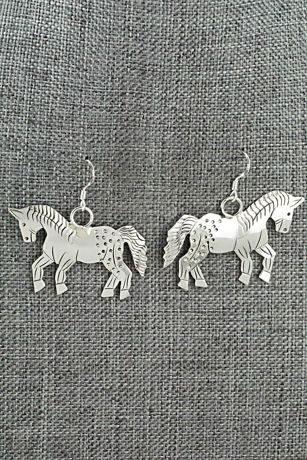 Sterling Silver Earrings - Louise Yazzie