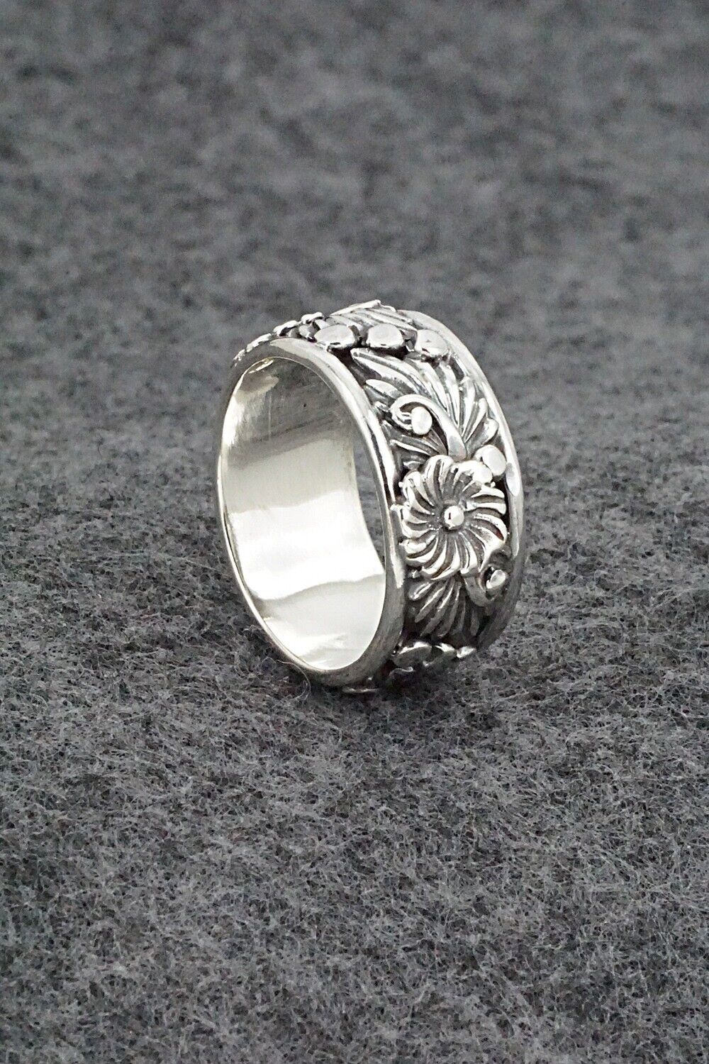 Sterling Silver Ring - Tom Dinetso - Size 7.5