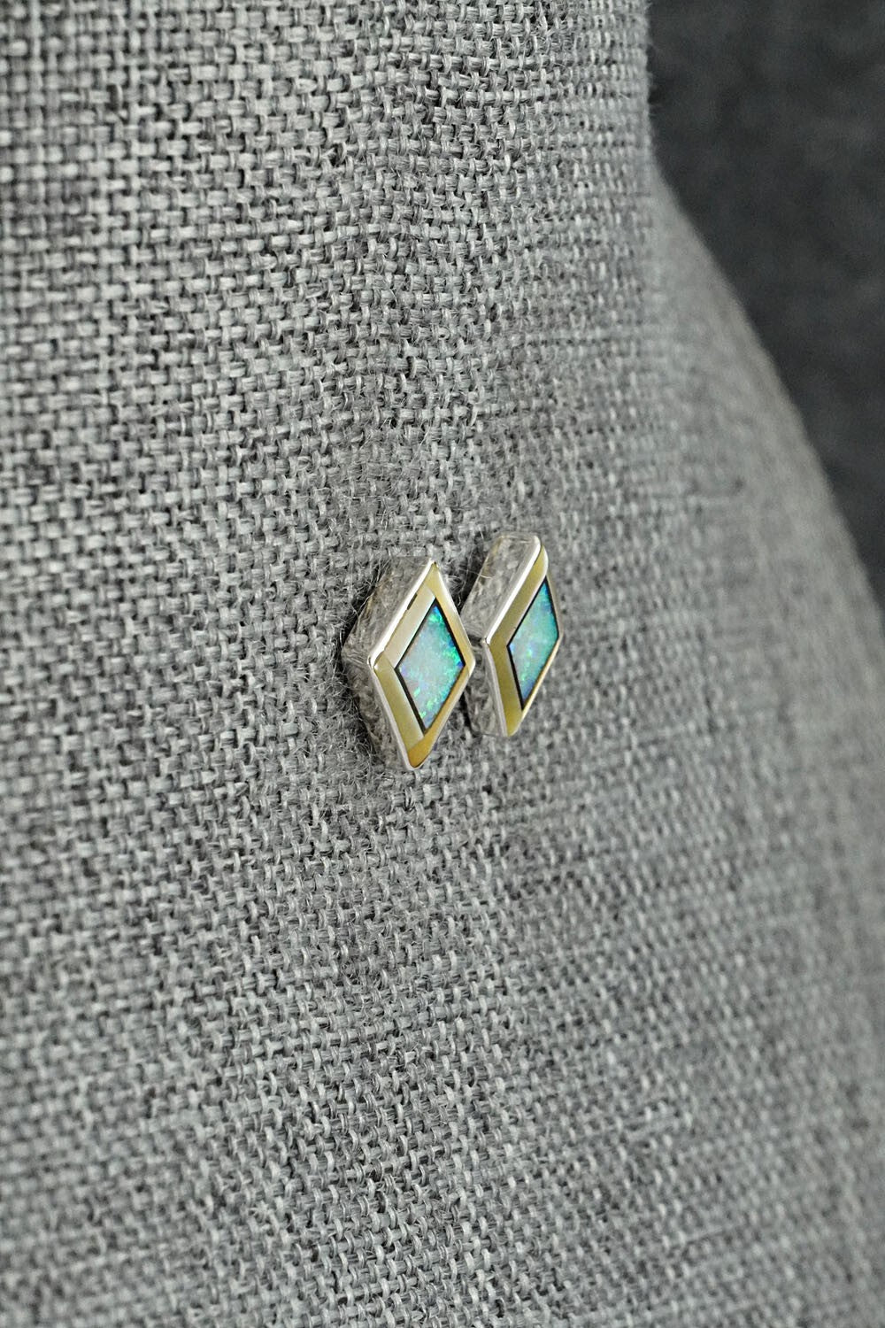 Opalite, Mother of Pearl & Sterling Silver Earrings - Willis Kylestewa