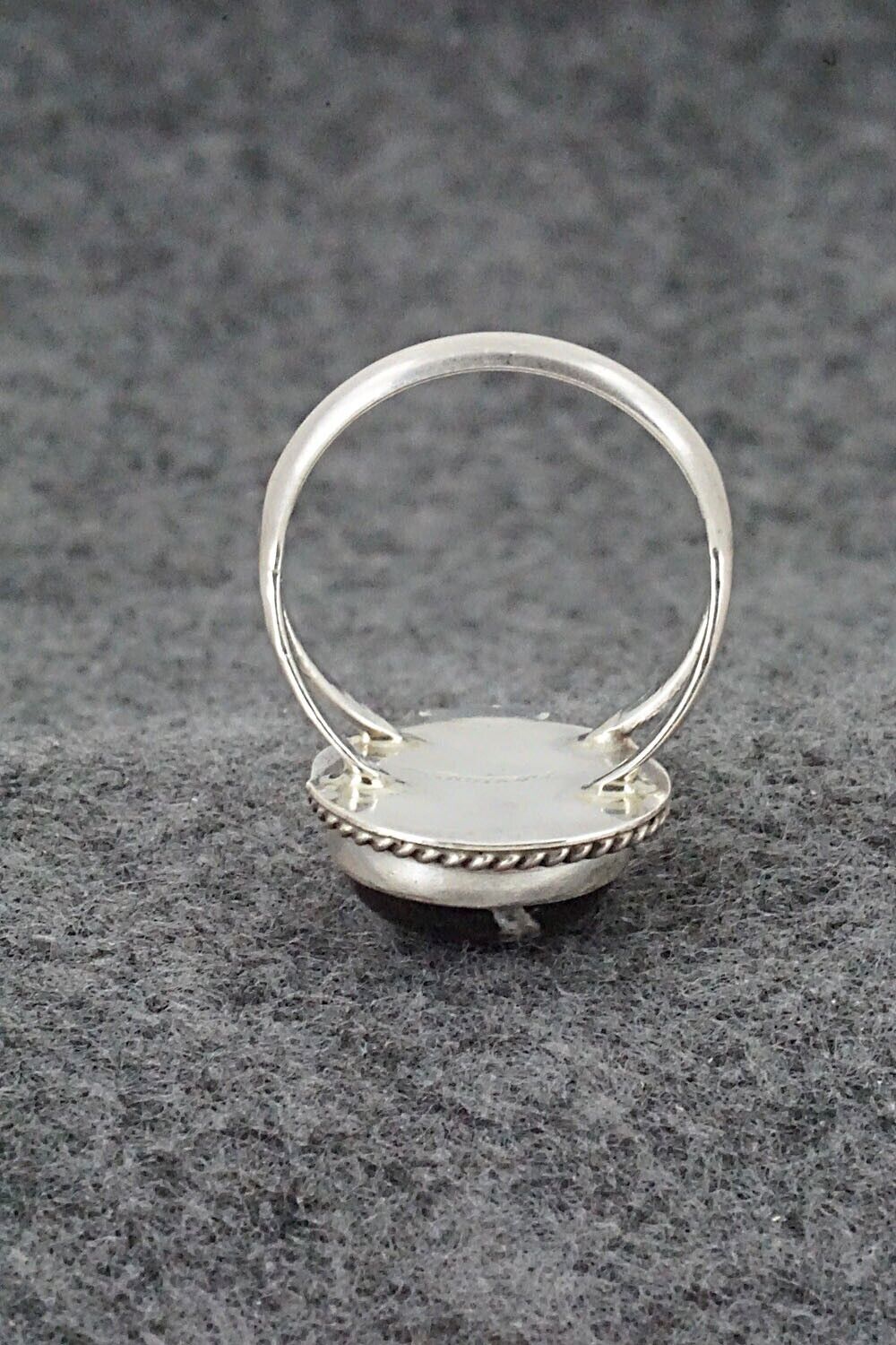 White Buffalo & Sterling Silver Ring - Paige Gordon - Size 9
