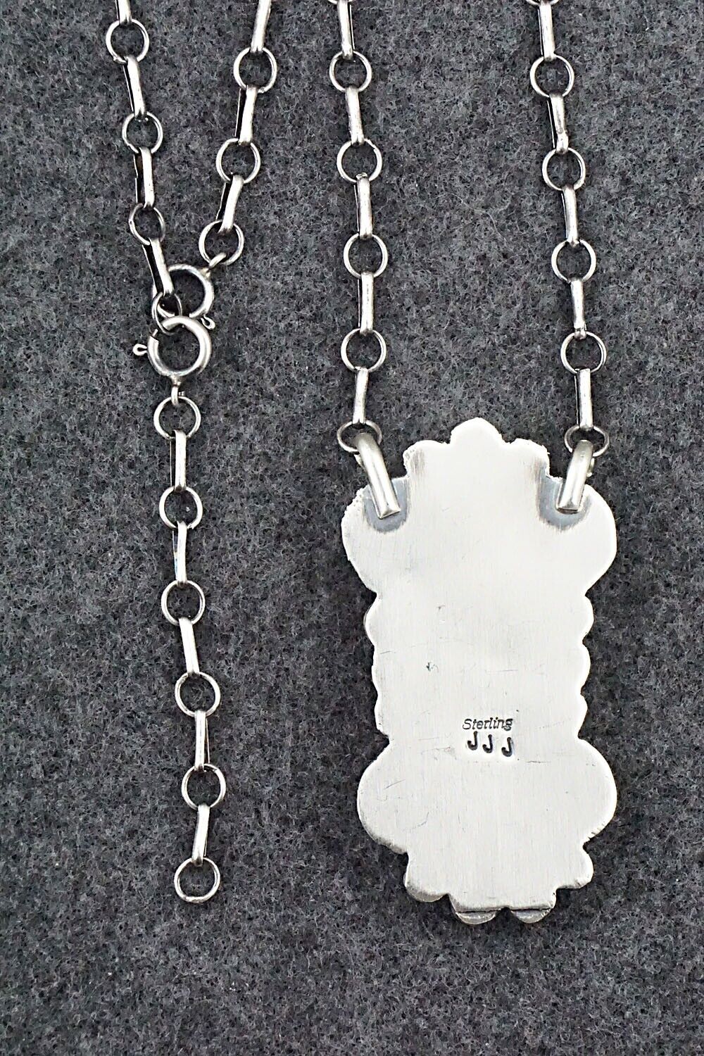 Turquoise & Sterling Silver Necklace - Jeff James