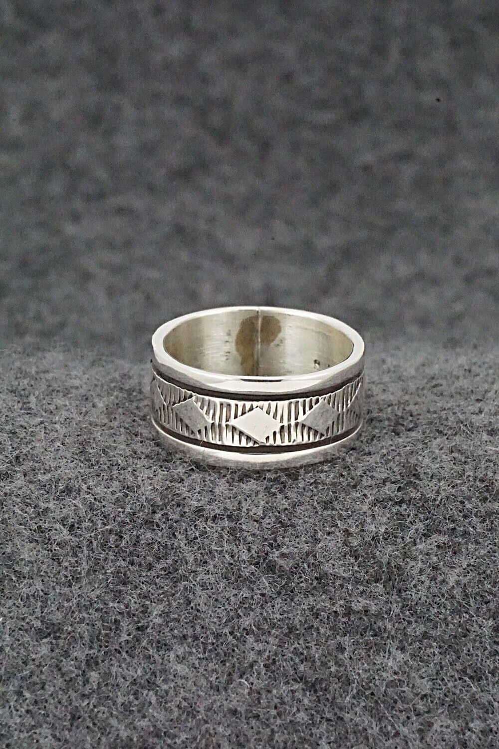 Sterling Silver Ring - Bruce Morgan - Size 8