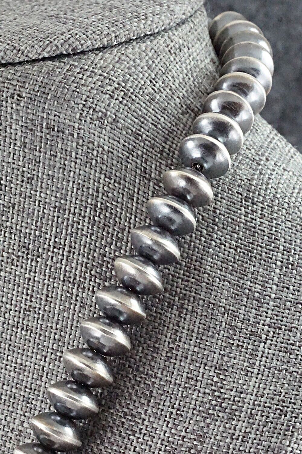 Sterling Silver Navajo Pearl Necklace - Michelle James