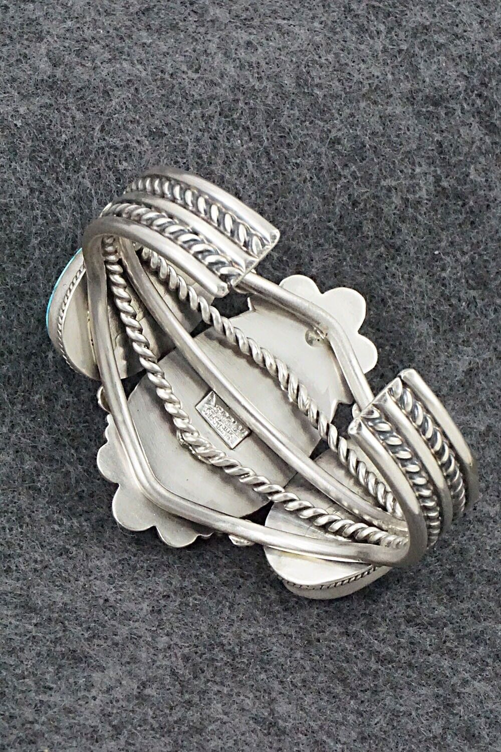 Turquoise & Sterling Silver Bracelet - Derrick Gordon