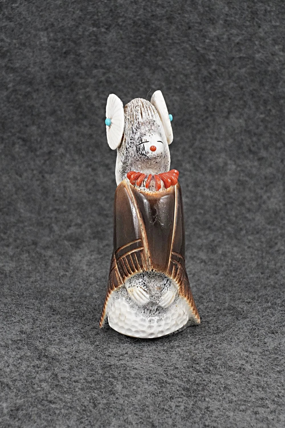 Corn Maiden Zuni Fetish Carving - Claudia Peina