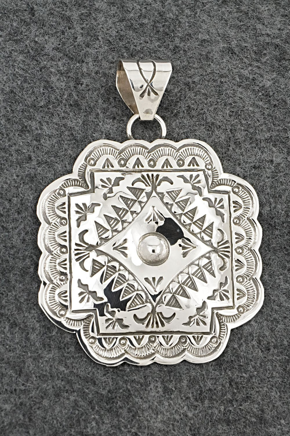 Sterling Silver Pendant - Arnold Blackgoat