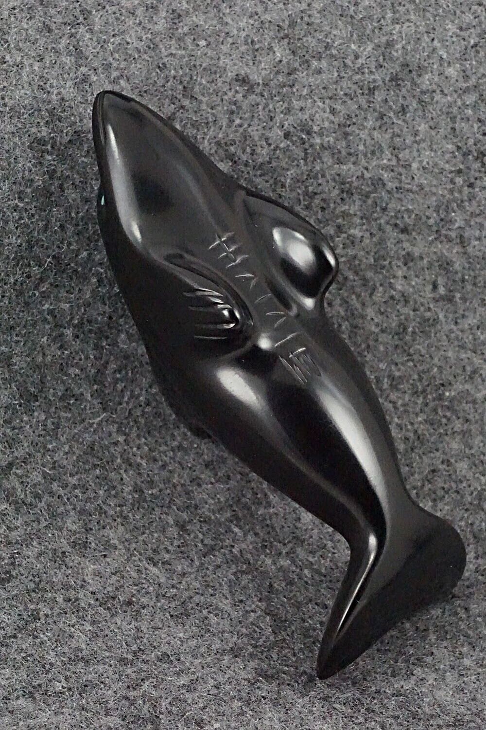 Dolphin Zuni Fetish Carving - Herbert Halate