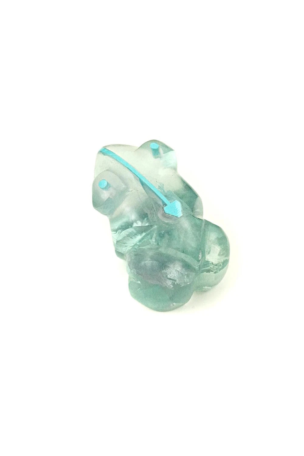 Frog Zuni Fetish Carving - Kenric Laiwakete