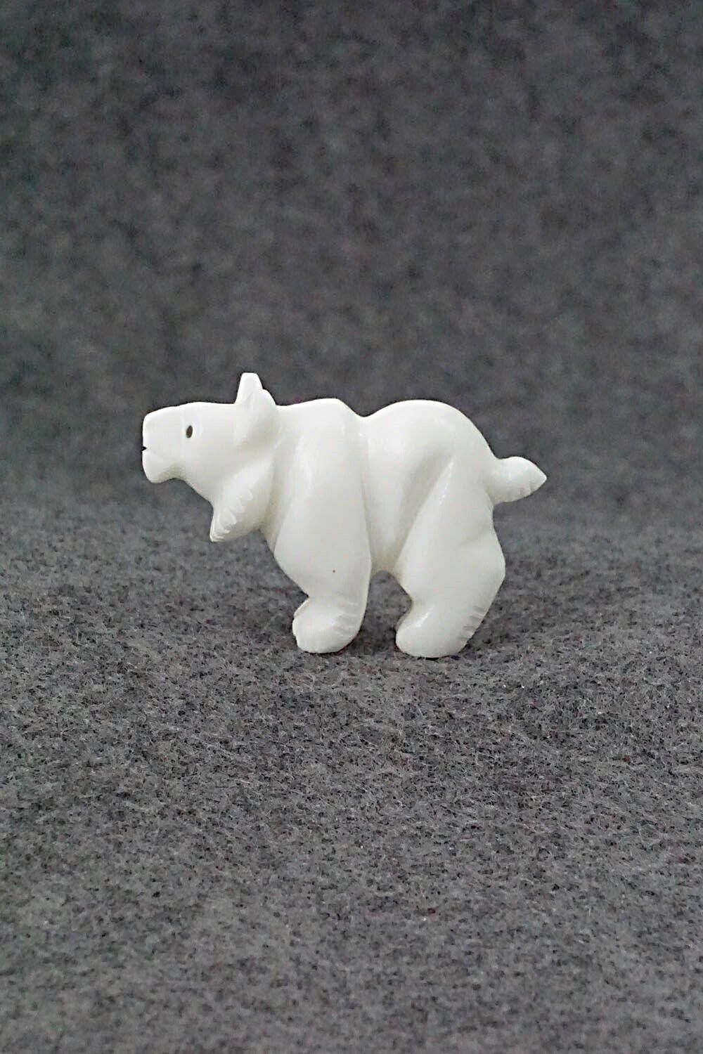 Bobcat Fetish Carving - Albert Livingston