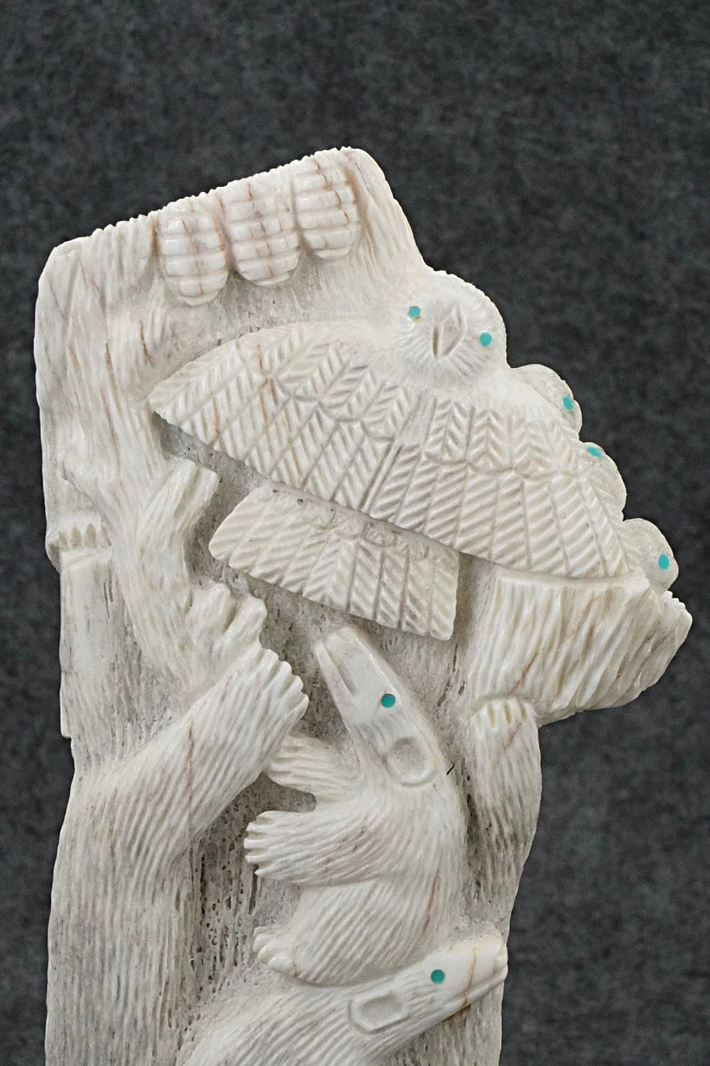 Bears Zuni Fetish Carving - Destry Siutza