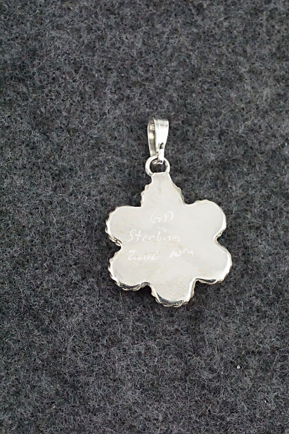 Onyx & Sterling Silver Pendant - Gina Dosedo