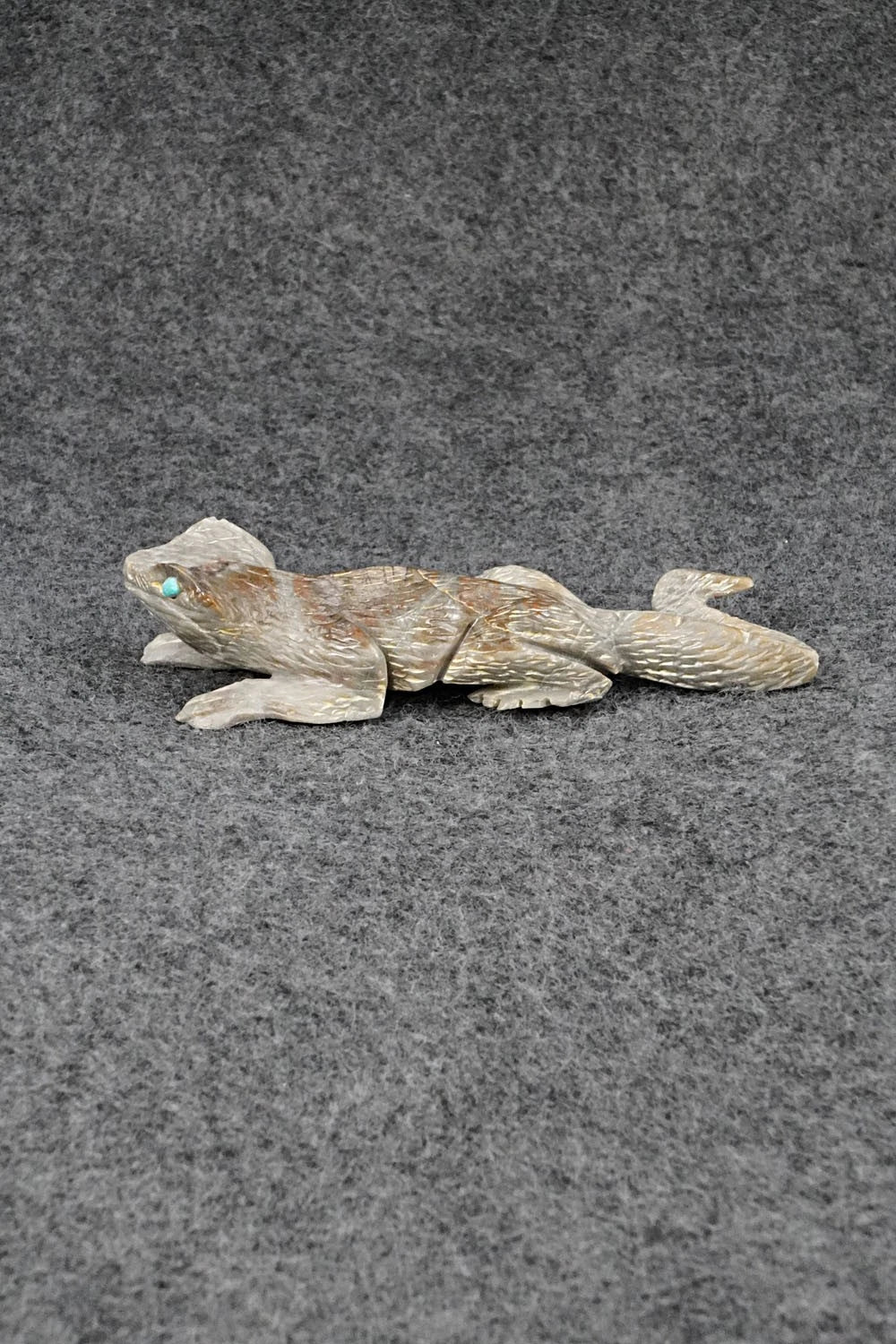 Lizard Zuni Fetish Carving - Dan Malani