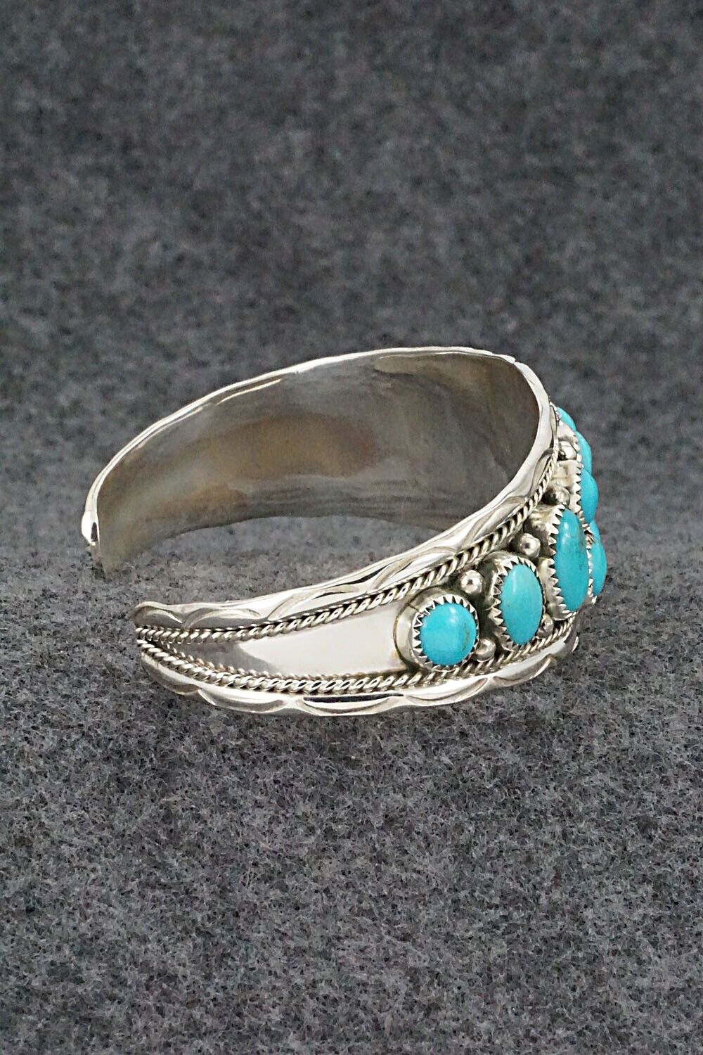 Turquoise & Sterling Silver Bracelet - Anita Whitegoat