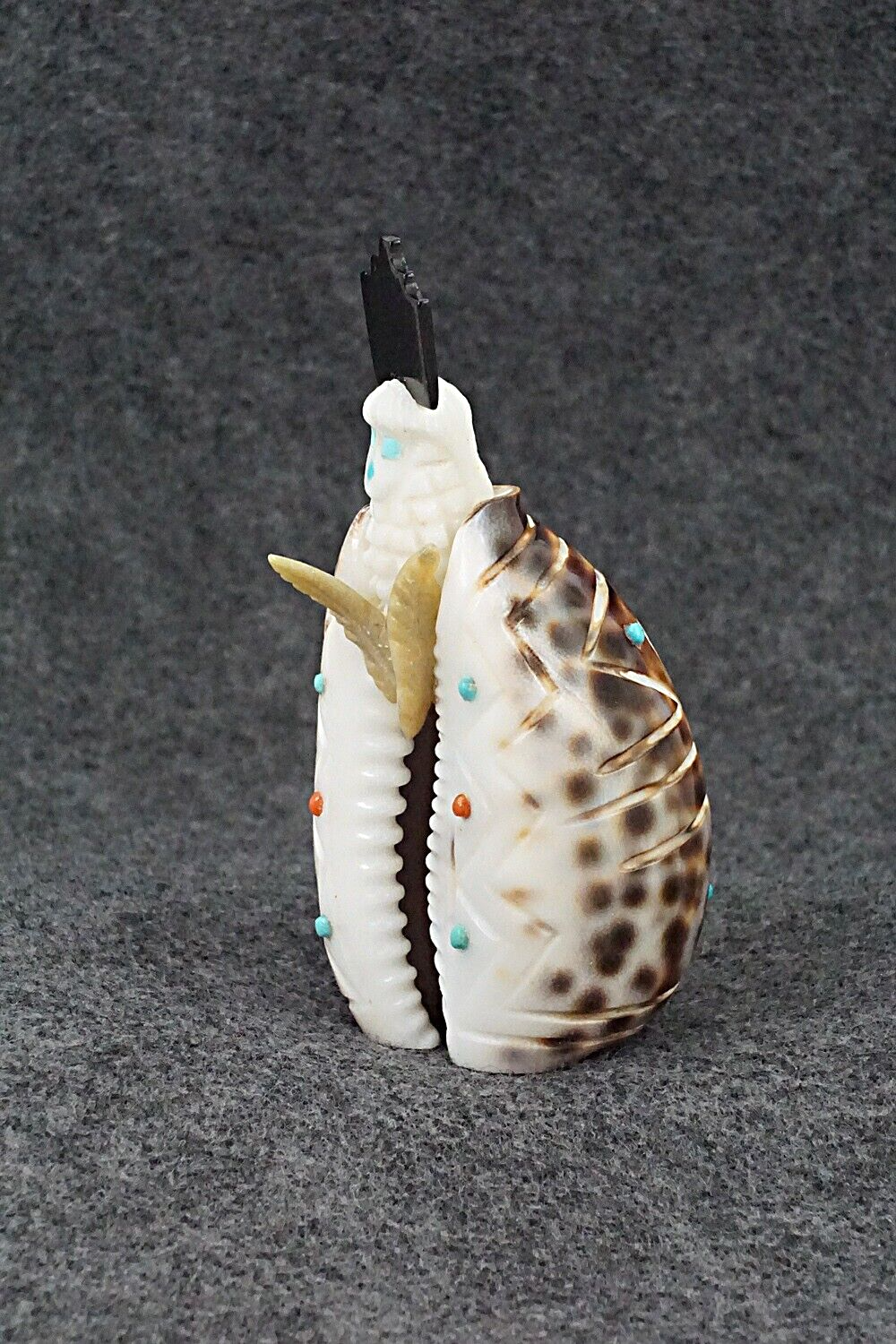 Corn Maiden Zuni Fetish Carving - Albert Eustace Sr.