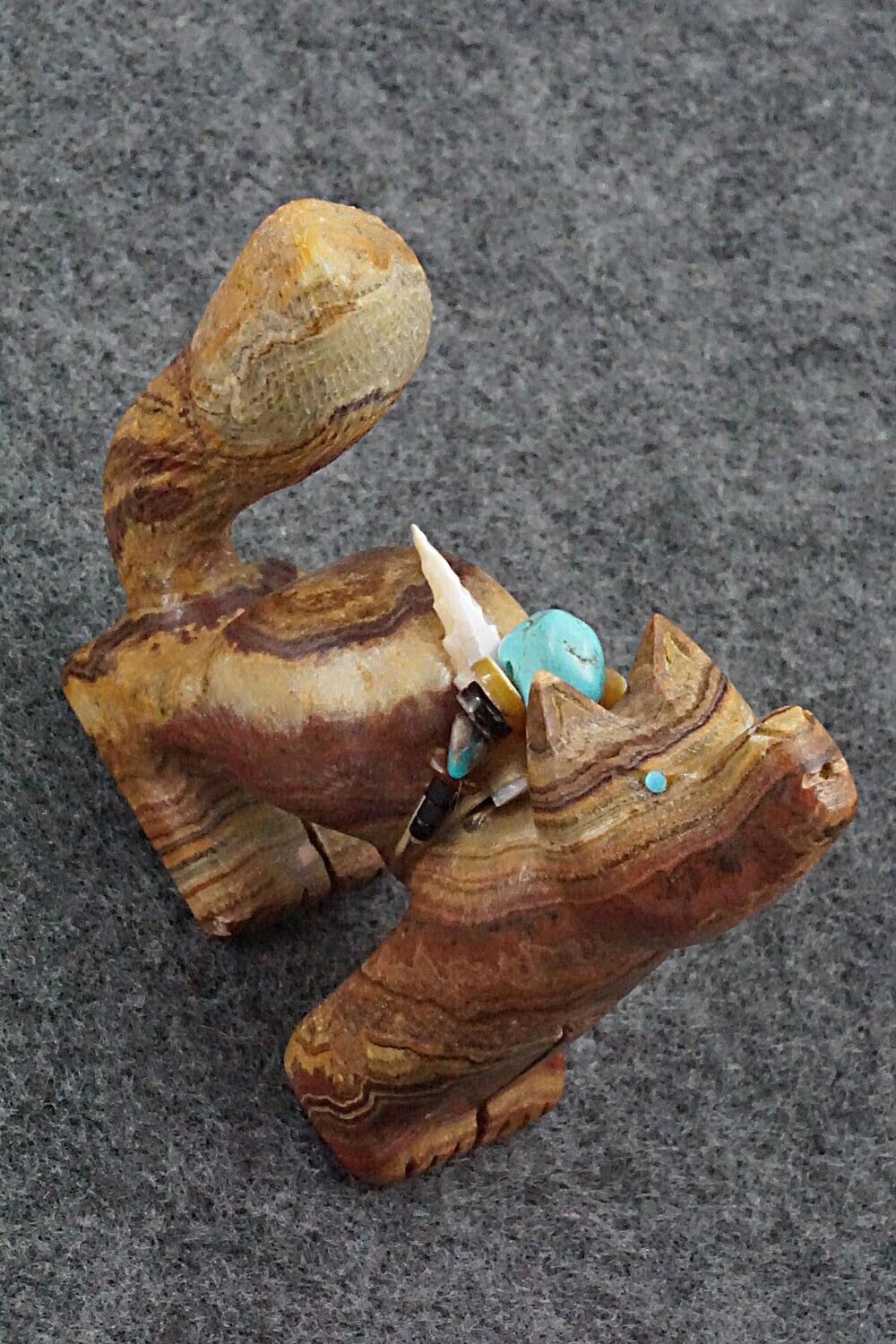 Wolf Zuni Fetish Carving - Douglas Martza