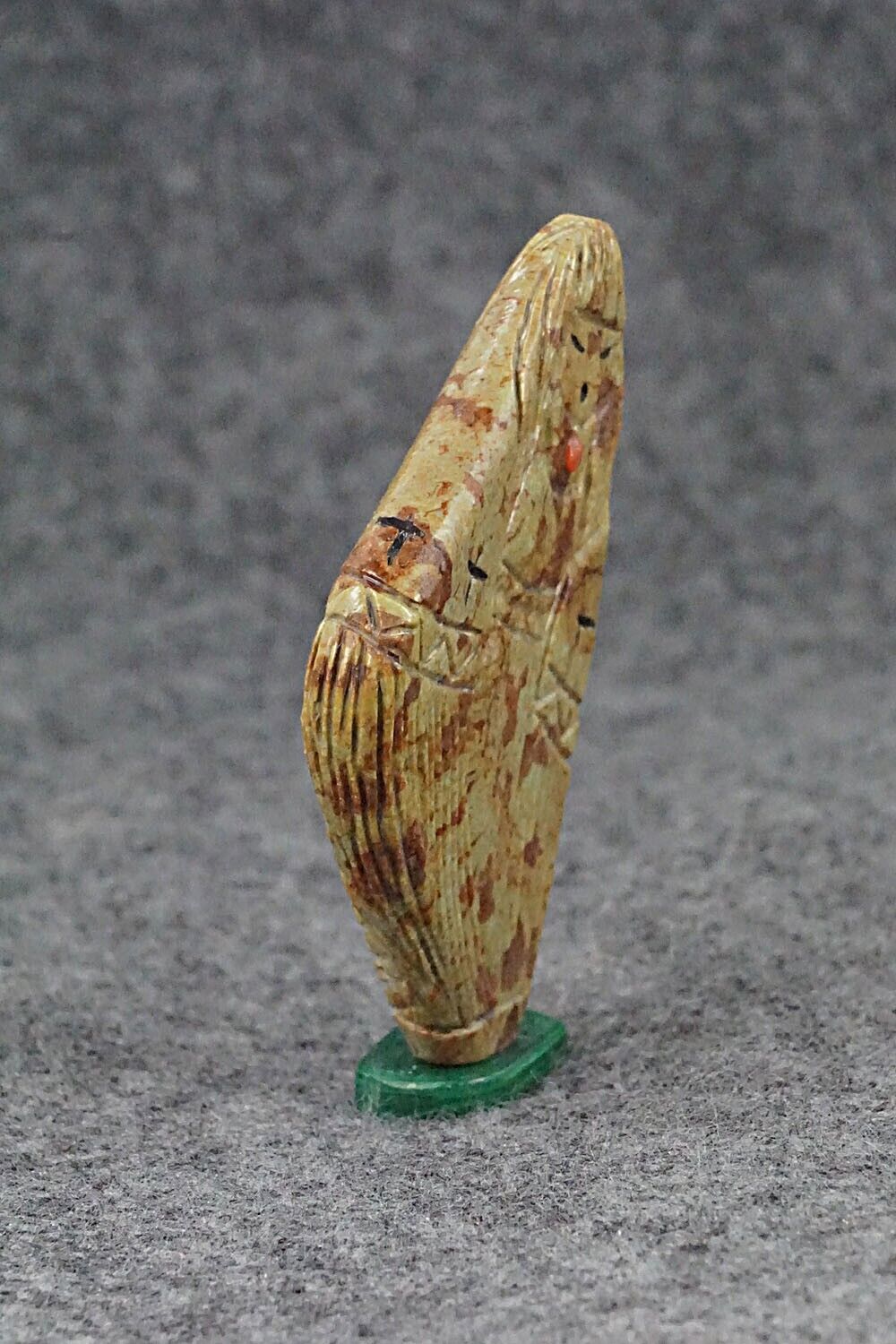 Corn Maiden Zuni Fetish Carving - Sandra Quandelacy