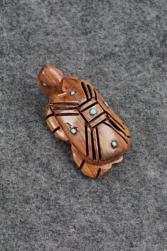Turtle Zuni Fetish Carving - Carl Etsate