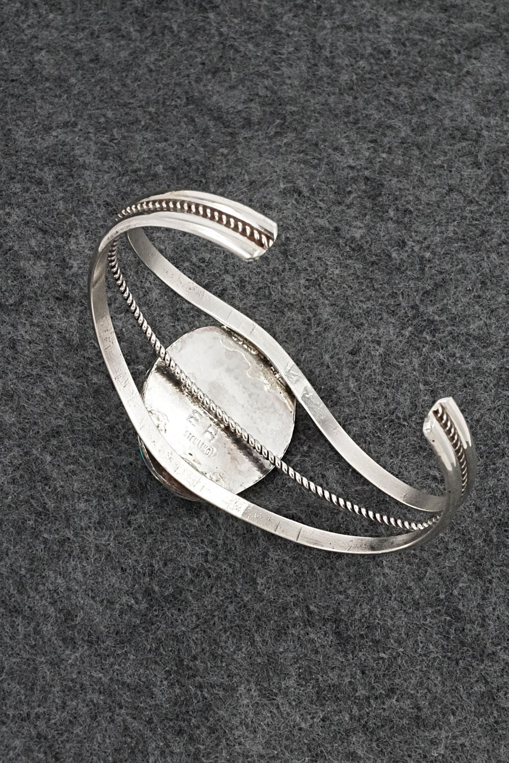 Turquoise & Sterling Silver Bracelet - Ernest Hawthorne
