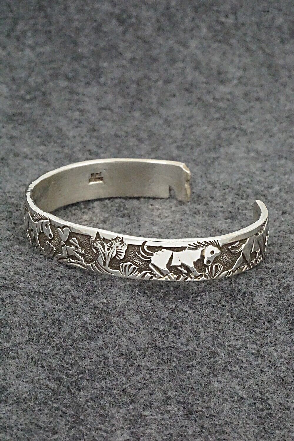 Sterling Silver Bracelet - Lloyd Becenti