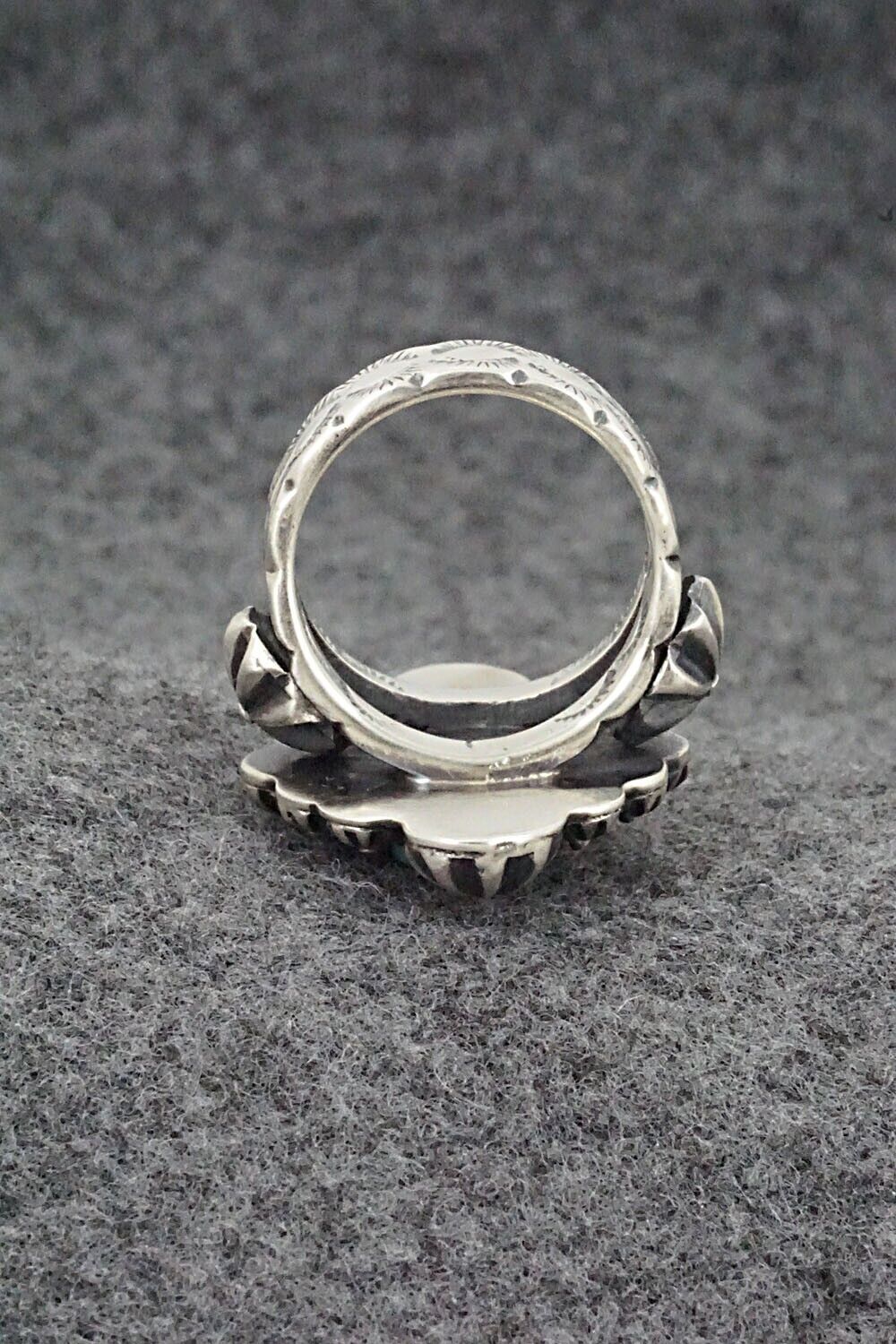 Turquoise & Sterling Silver Ring - Andrew Gordon - 8