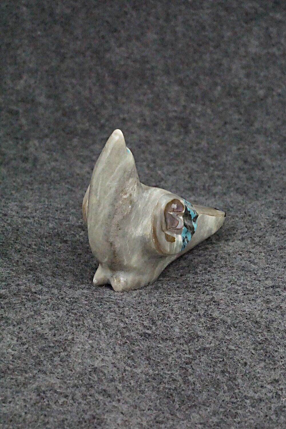 Bird Zuni Fetish Carving - Delvin Leekya