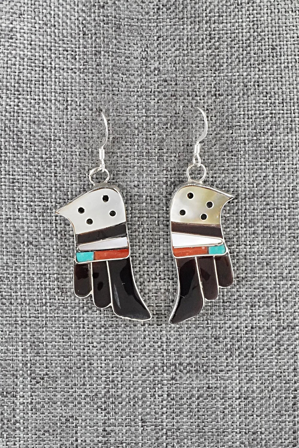 Multi-Stone & Sterling Silver Inlay Necklace Set - Bobby Shack
