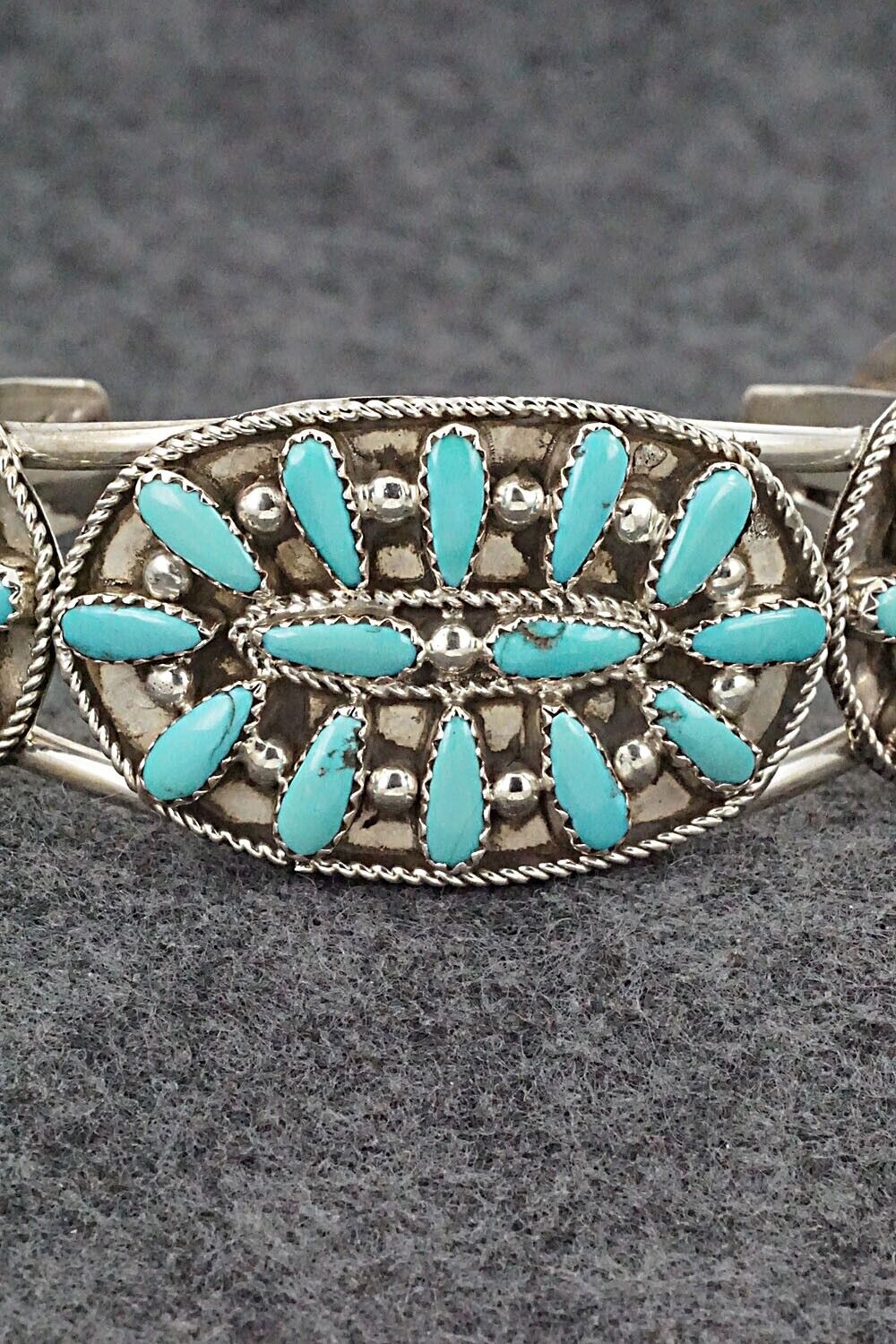 Turquoise & Sterling Silver Bracelet - Eric Wilson
