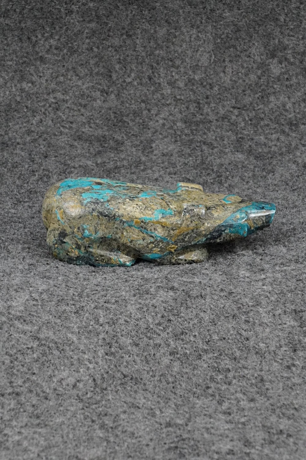 Badger Zuni Fetish Carving - Abby Quam Panteah