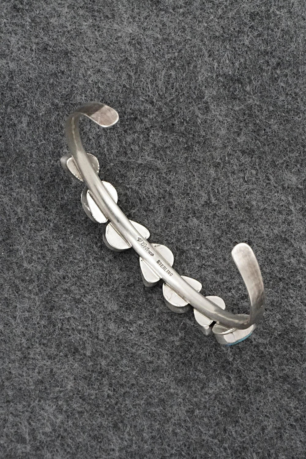 Turquoise & Sterling Silver Bracelet - Verley Betone