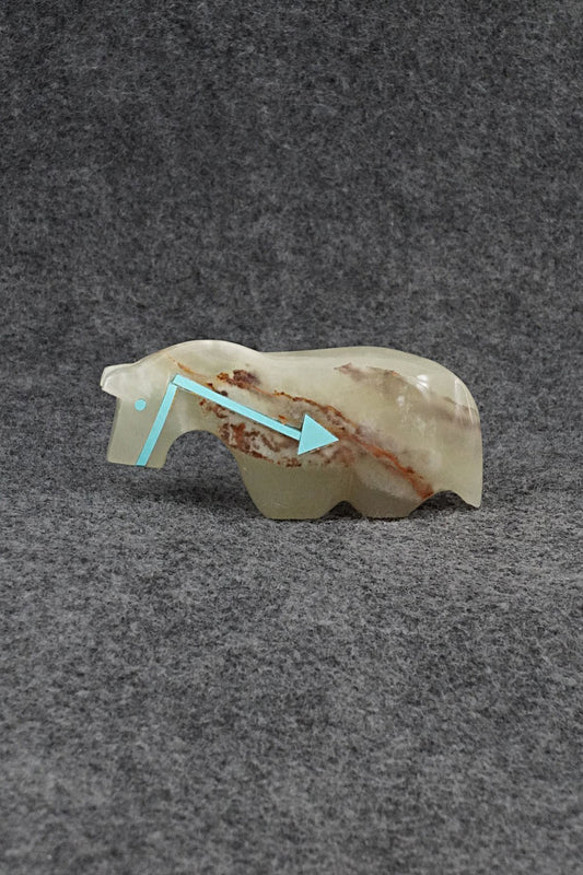 Horse Zuni Fetish Carving - Bernard Laiwakete